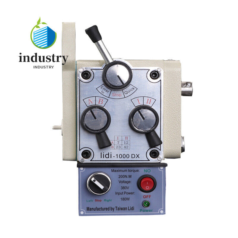 Auto Power Drill Milling Machine Mechanical tool feeder LIDI-1000DX 380V 180W