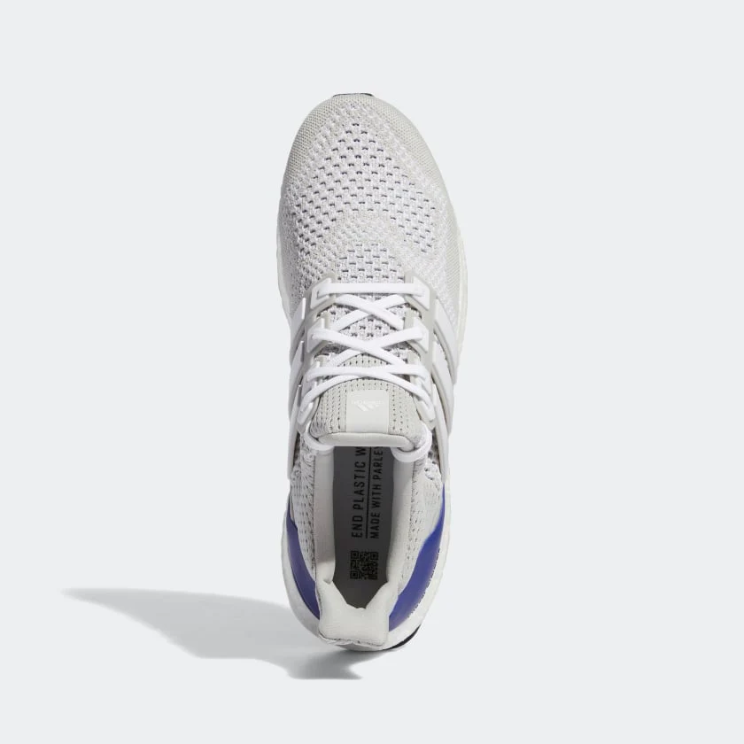 Brand New Men's Adidas Ultraboost 1.0 DNA Cloud White/Indigo US 5.0 Mens Kids