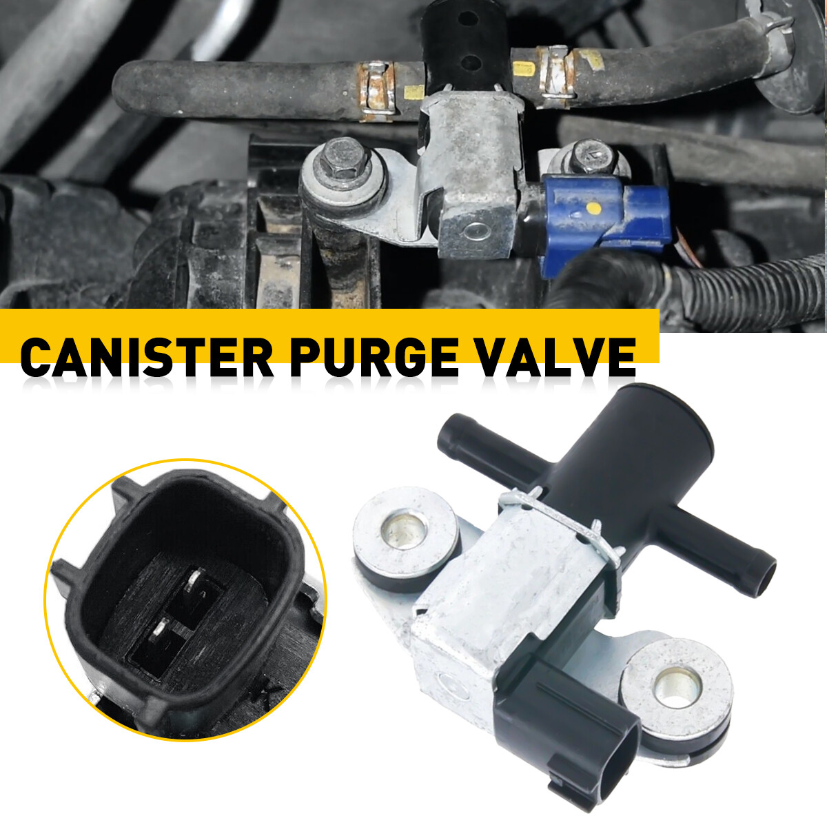 Vapor Canister Purge Solenoid Valve For 07-19 Nissan Altima Rogue Murano Sentra