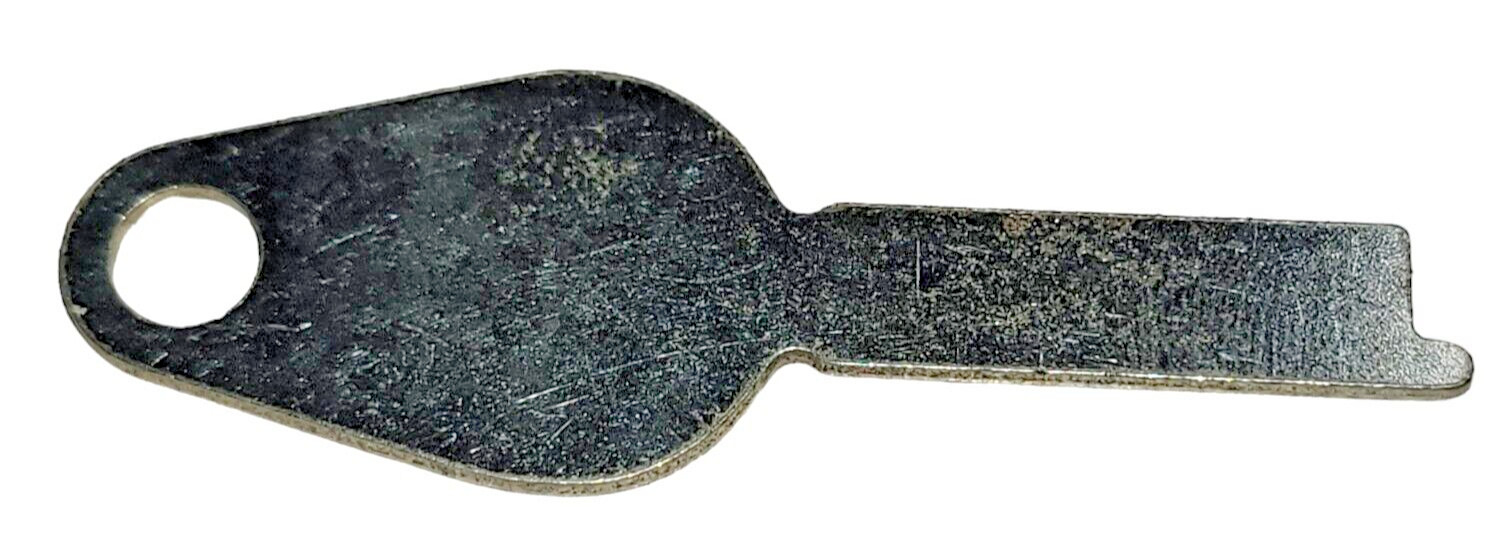 Vintage Key Blank Flat Steel Uncut 2.25” Uncut Key New Old Stock