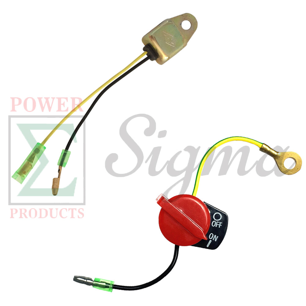 Low Oil Alert Sensor & Engine Stop Switch For Gas Engine Powered Pressure Washer