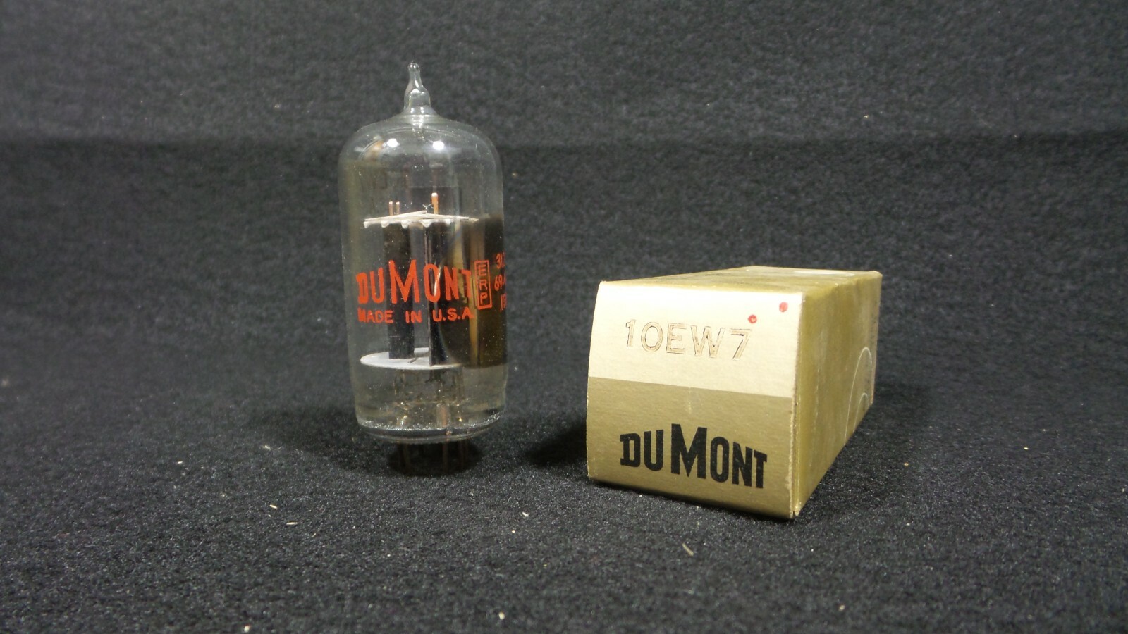 Vintage DUMONT 10EW7 Vacuum Electron Tube NOS Untested  FREE SHIPPING