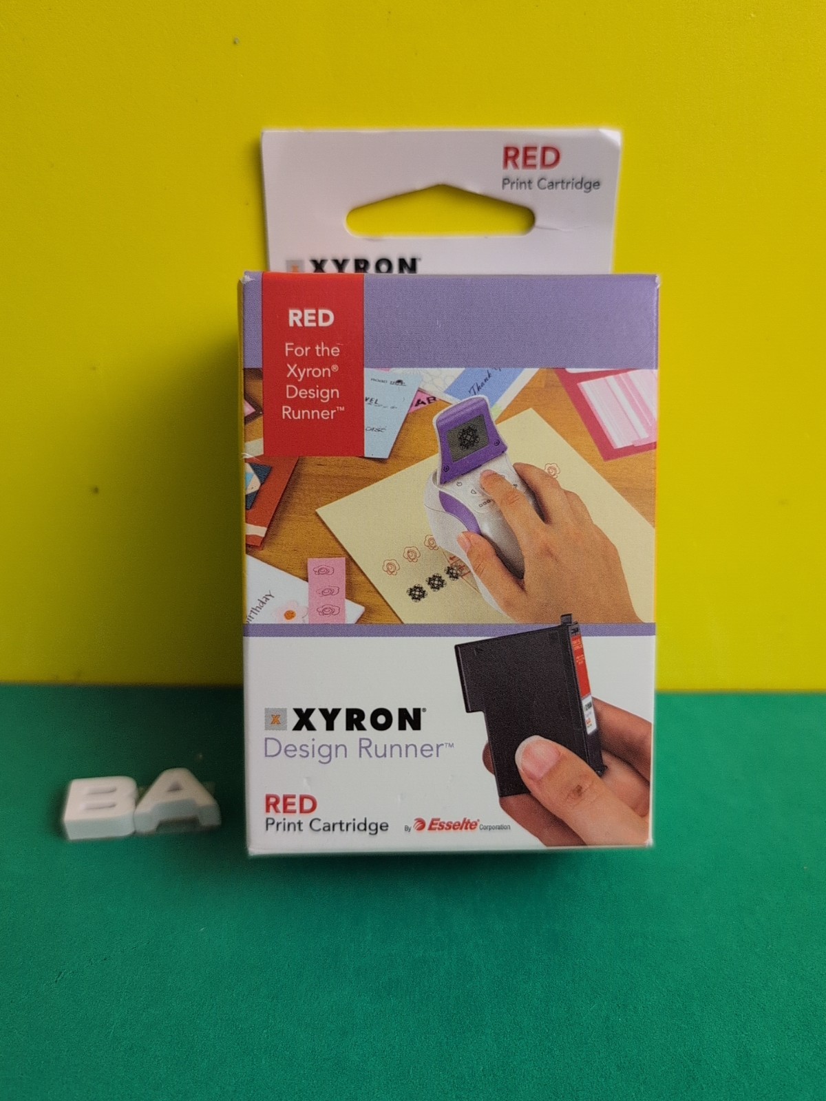 XYRON Design Runner RED Print Cartridge New Sealed #47840