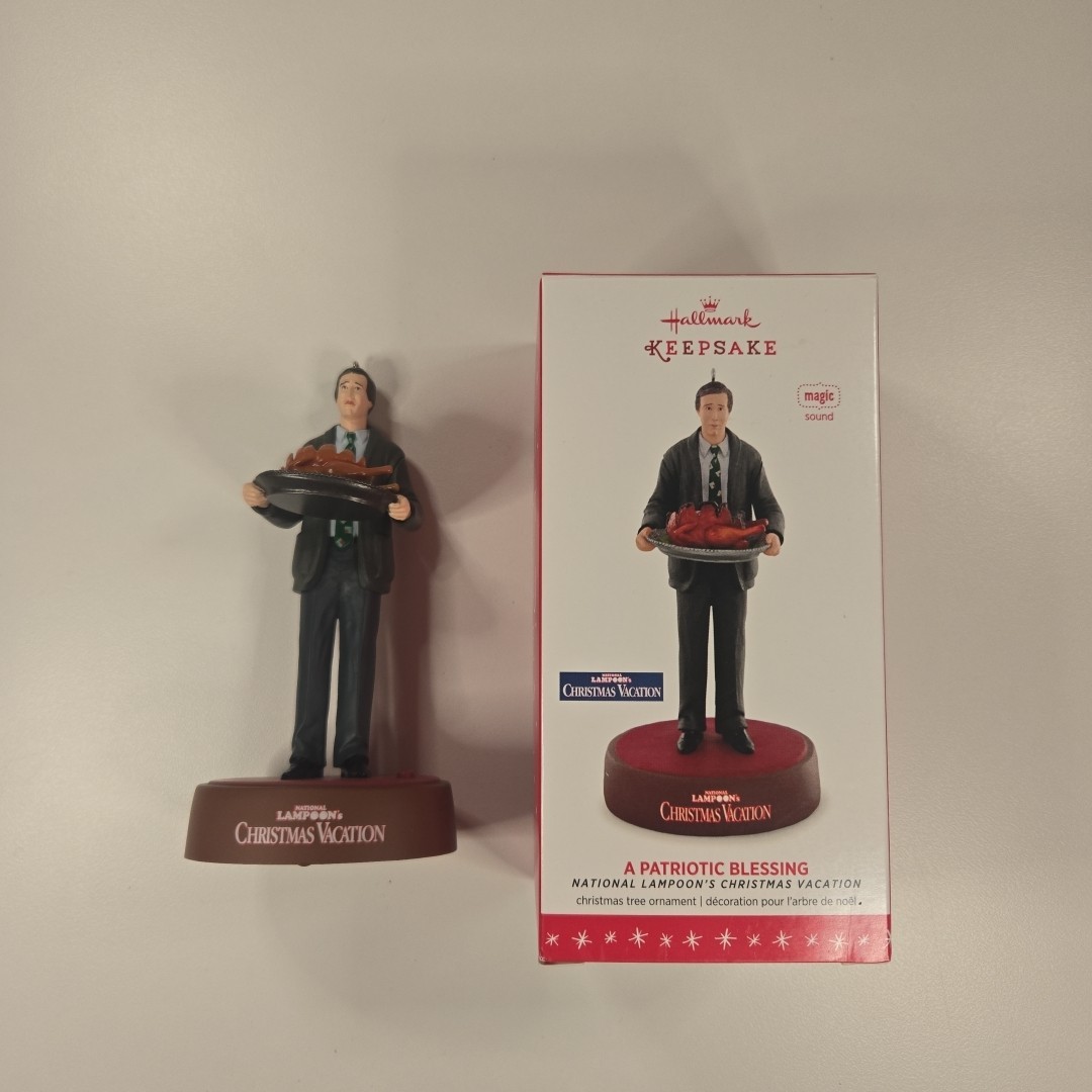 Christmas Vacation A Patriotic Blessing Hallmark Keepsake Christmas Ornament