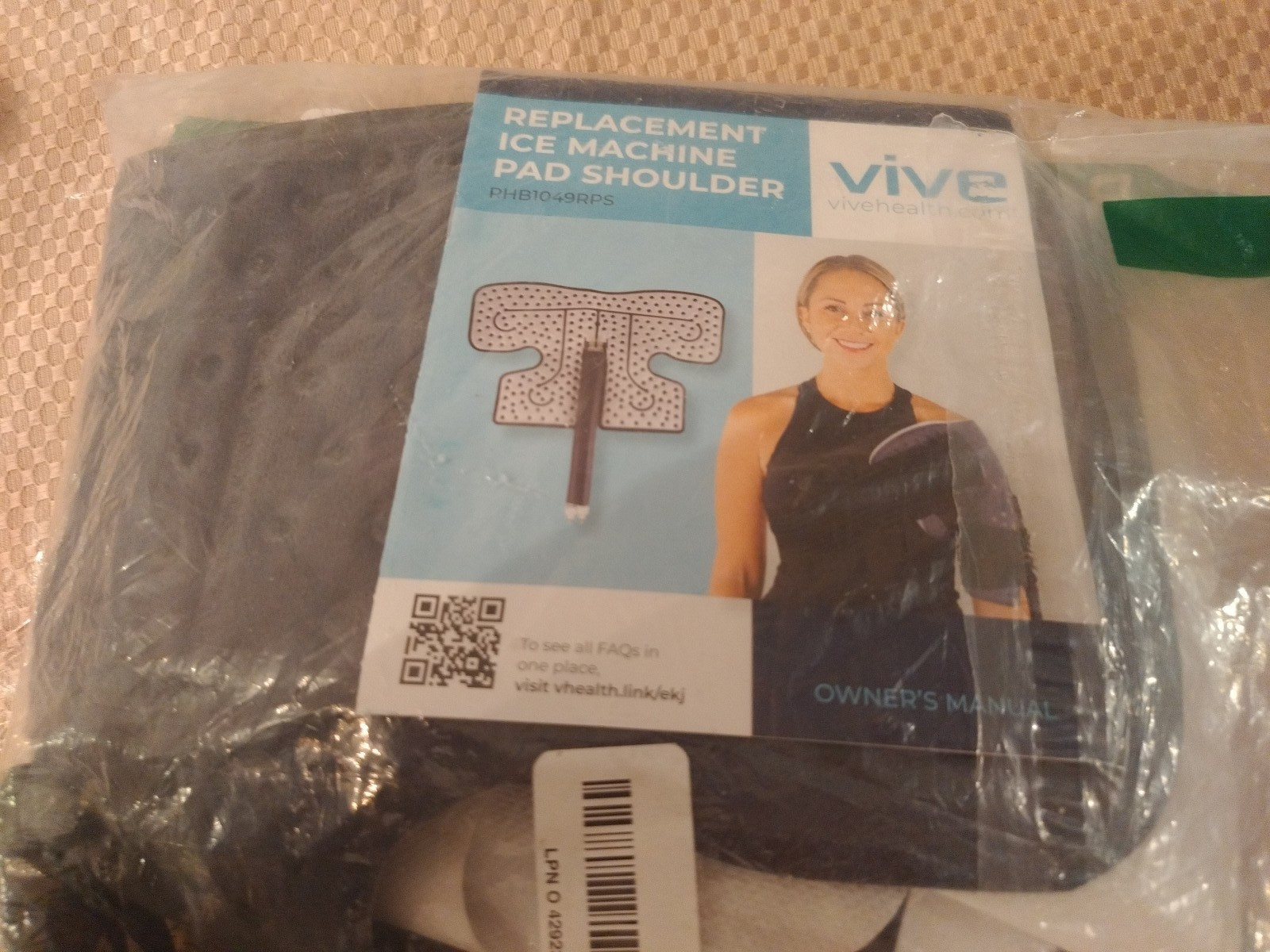 NEW VIVE REPLACEMENT ICE MACHINE PAD SHOULDER   RHB1049RPS   S