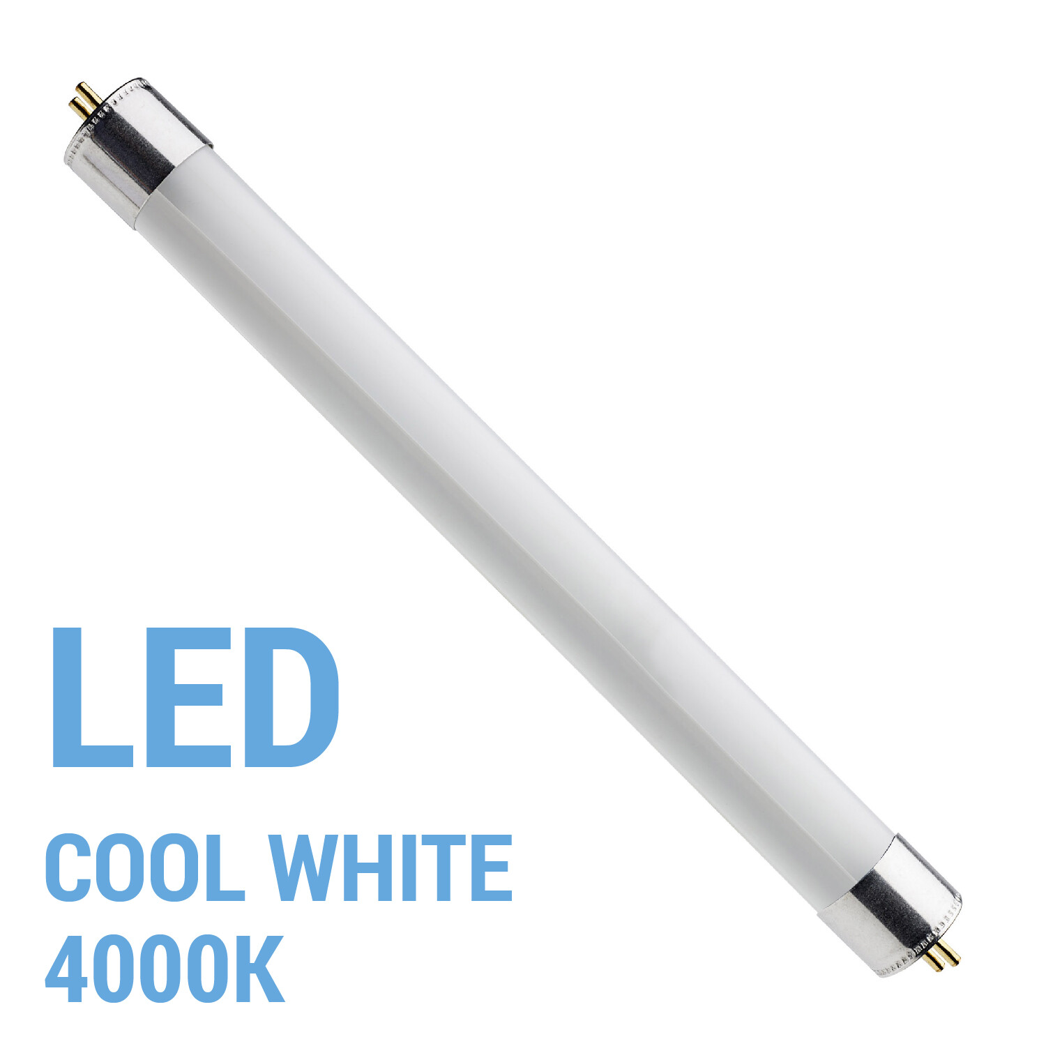 9" Inch LED Ballast Bypass F6T5/CW Shatter Proof 3W T5 G5 4000K Cool White