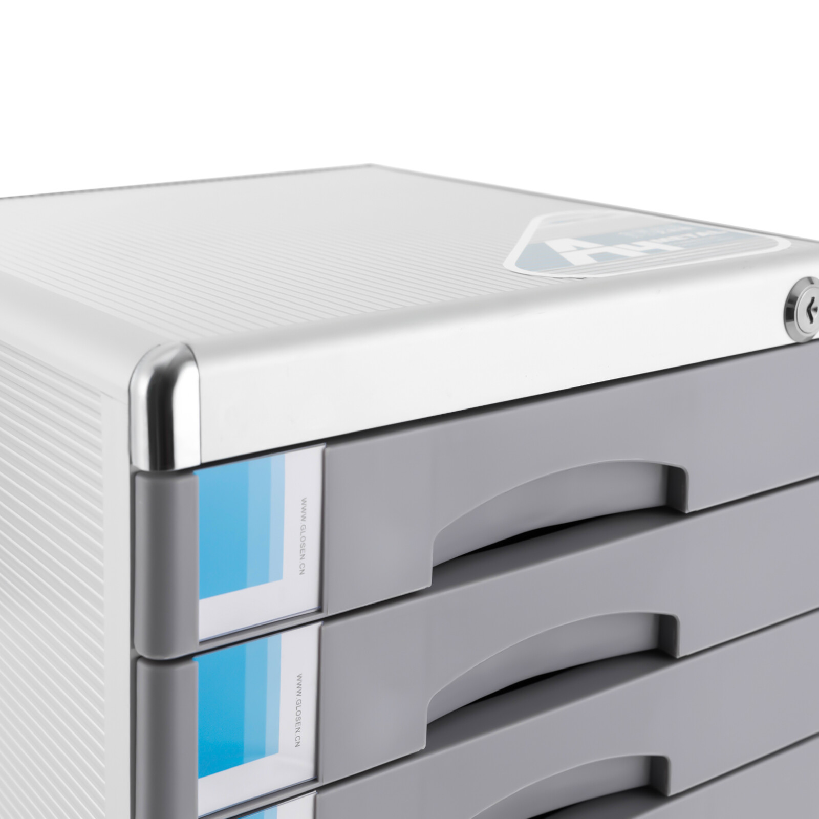 7 COMPARTMENTS DRAWER DESKTOP FILE ORGANIZER RECTANGULAR DOCUMENT STORAGE BOX