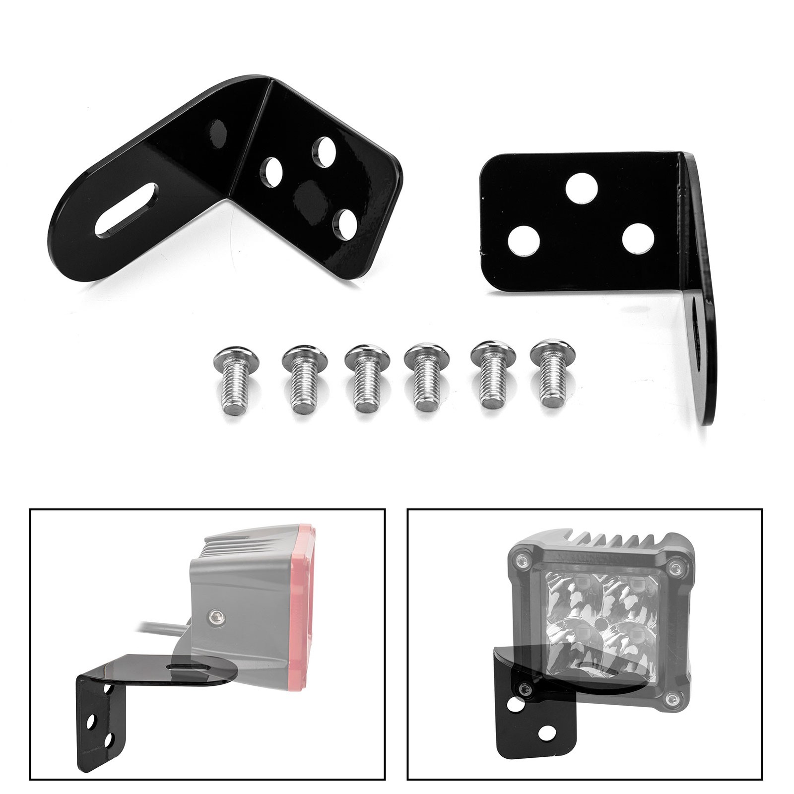 WEISEN UTV Backup Rear LED Light Mounting Brackets For CFMOTO UForce 1000/XL