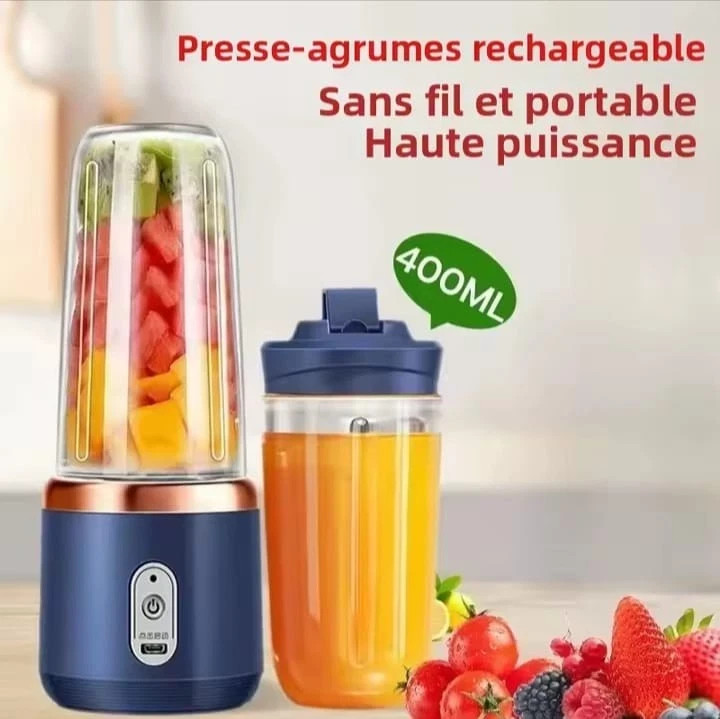 Portable USB Mini Blender Juicer Bottle Smoothie Maker