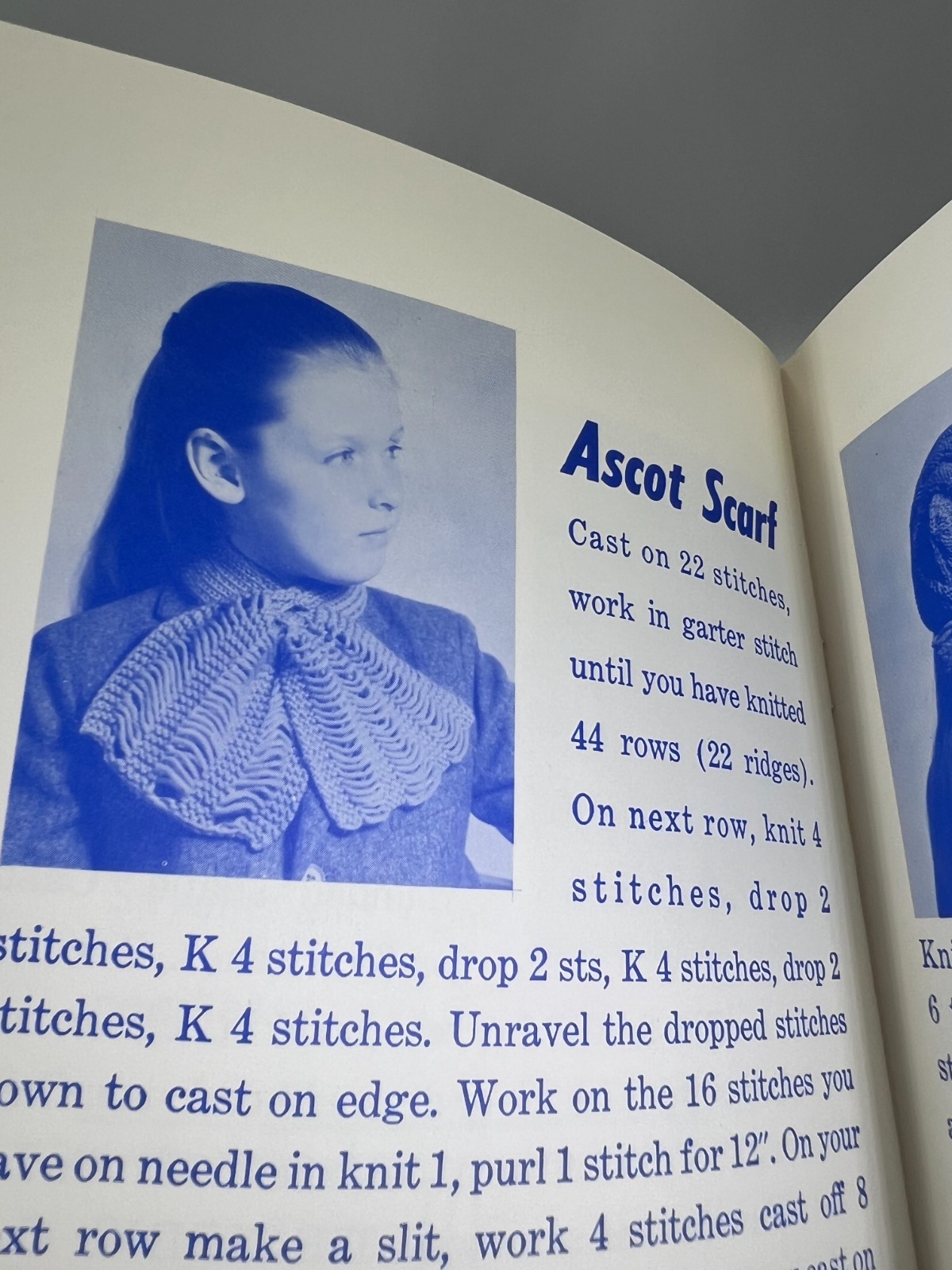 Vintage 1961 Learn to Knit & Crochet Book Lion Brand Yarn Co #300 Beginner Guide