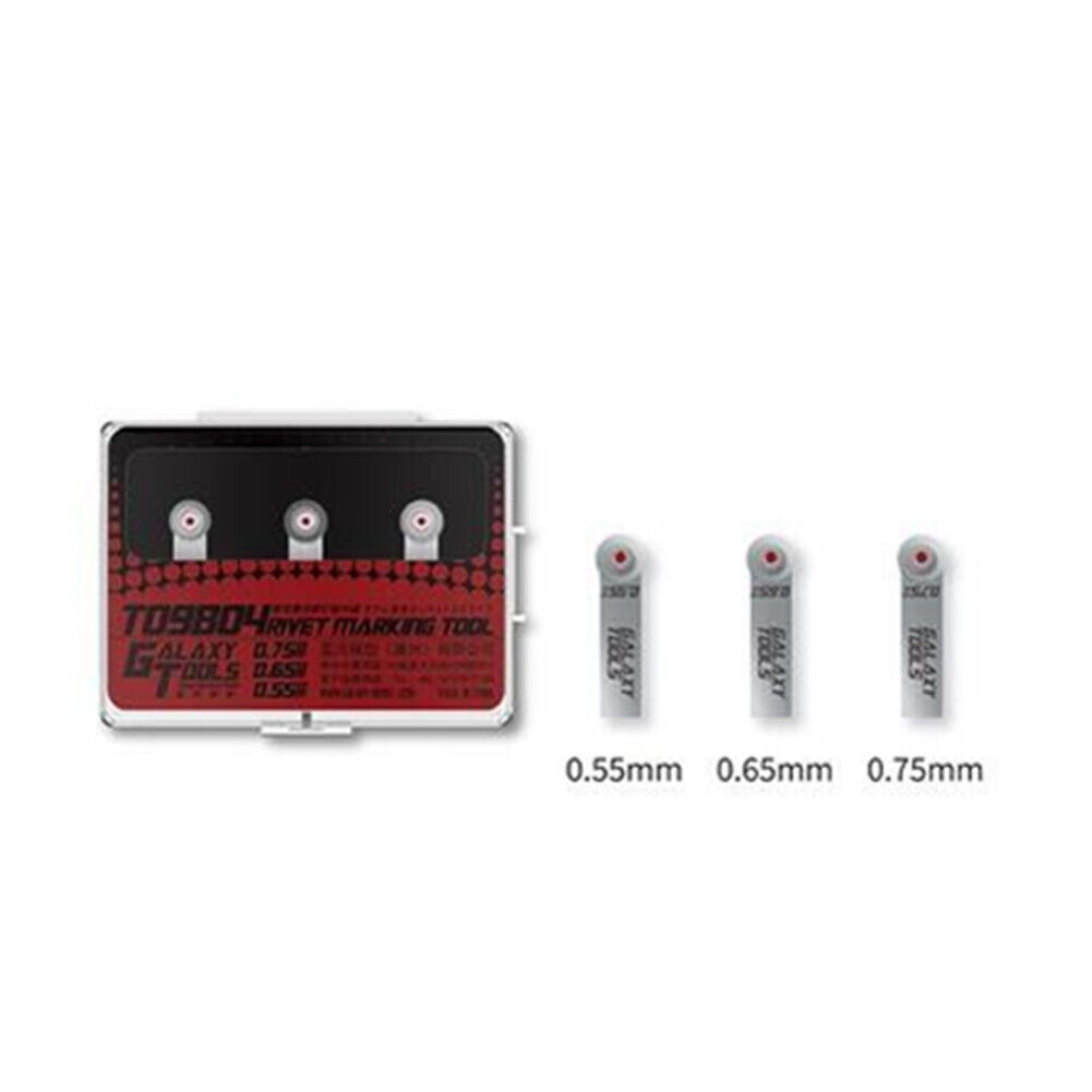 Steel Rivet Marking Roller Model Building Tool & Knife Non-Slip Alloy Handle