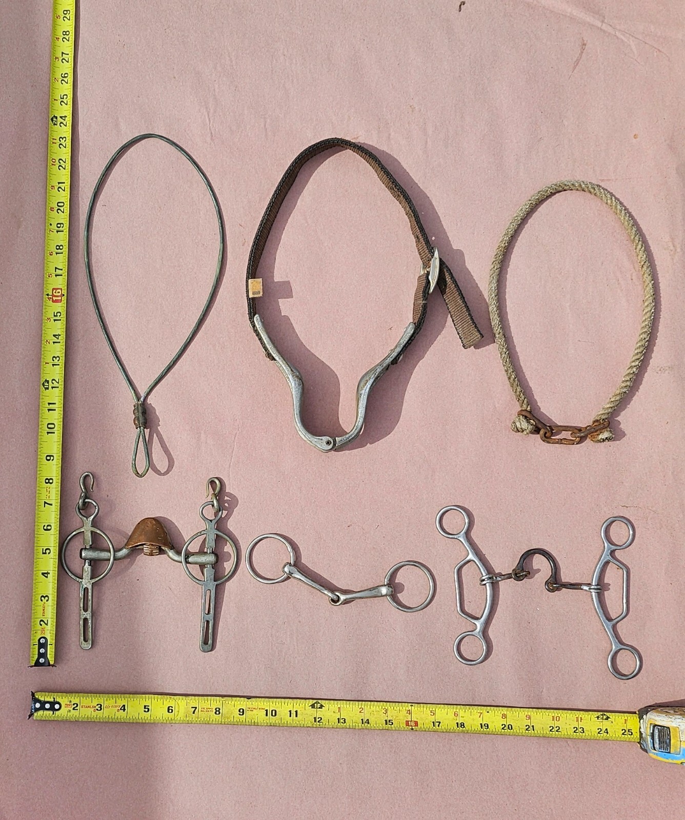 EQUESTRIAN BITS LOT Rodeo Livestock Cowboy Rancher Farmer Dressage Showjumping