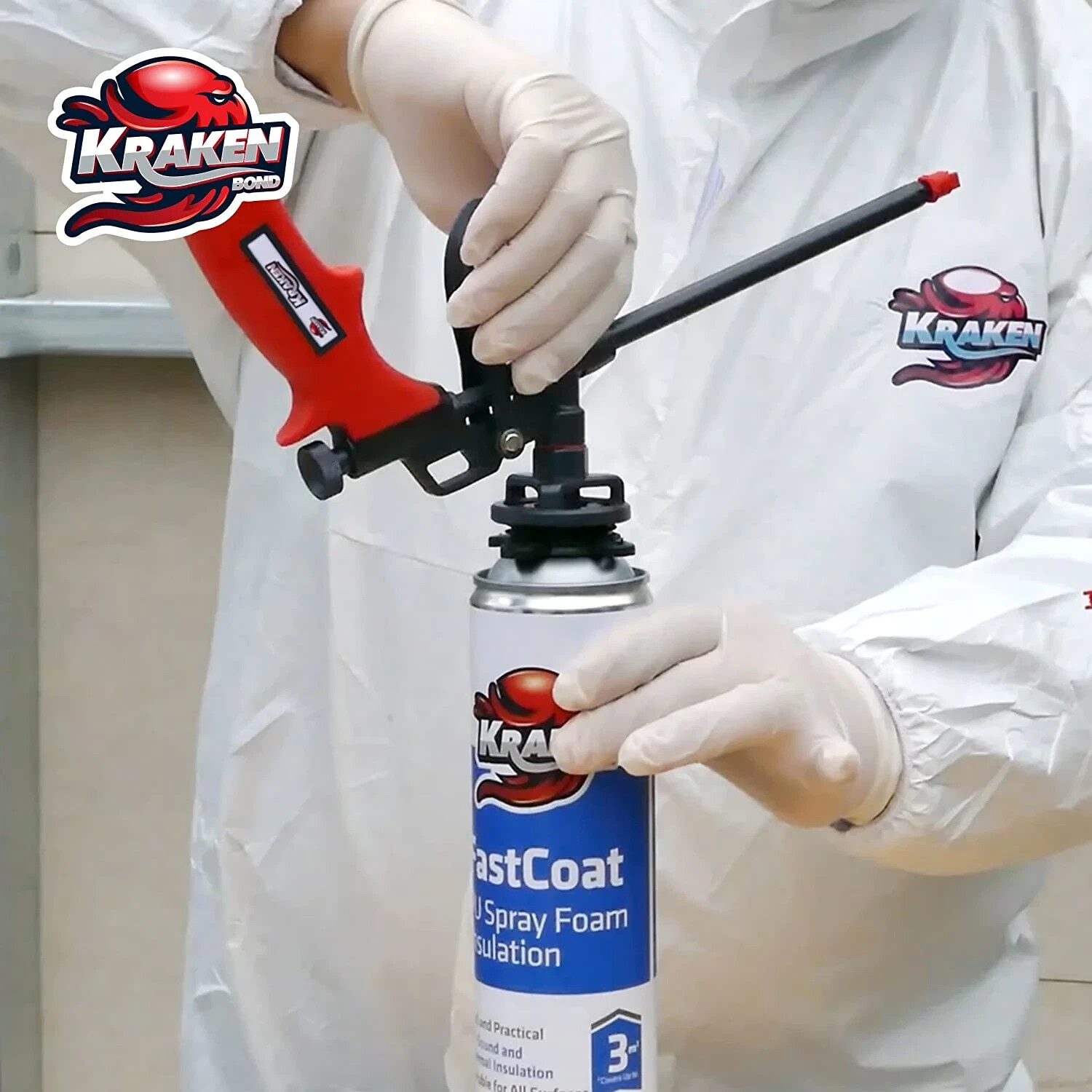 Kraken Bond Spray Foam Gun