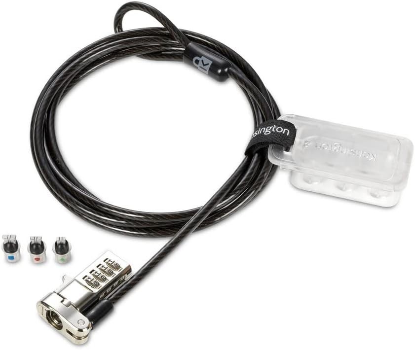 Kensington Universal 3-in-1 Keyed Laptop Lock | Master Keyed | K62319M | NEW