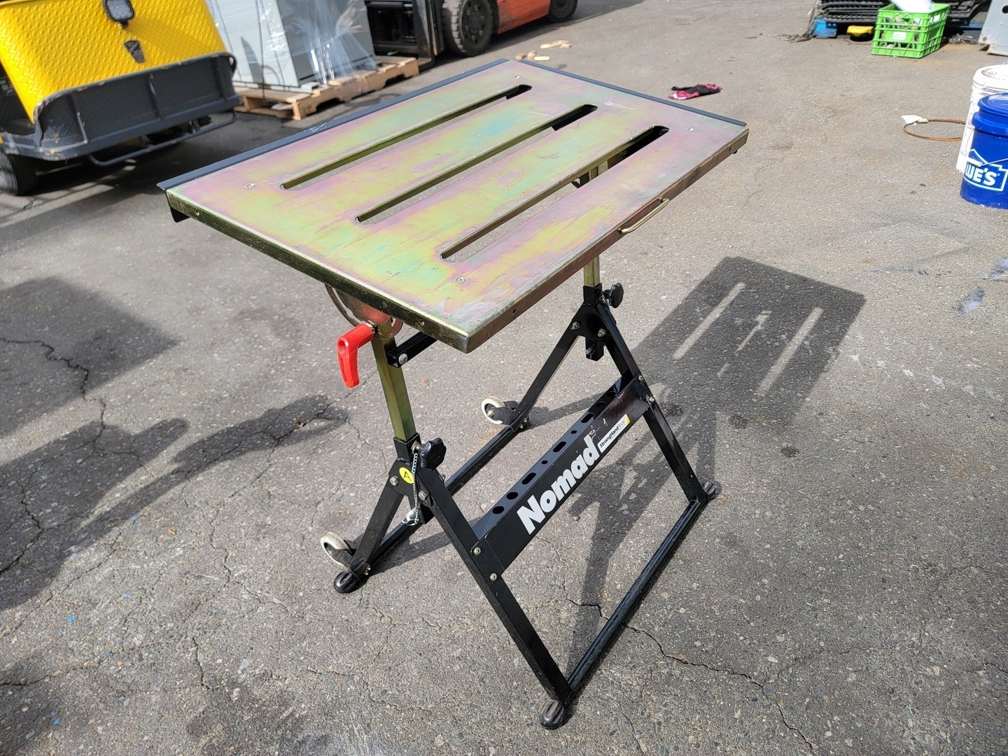 Nomad 30" x 20" Portable Welding Workbench Table