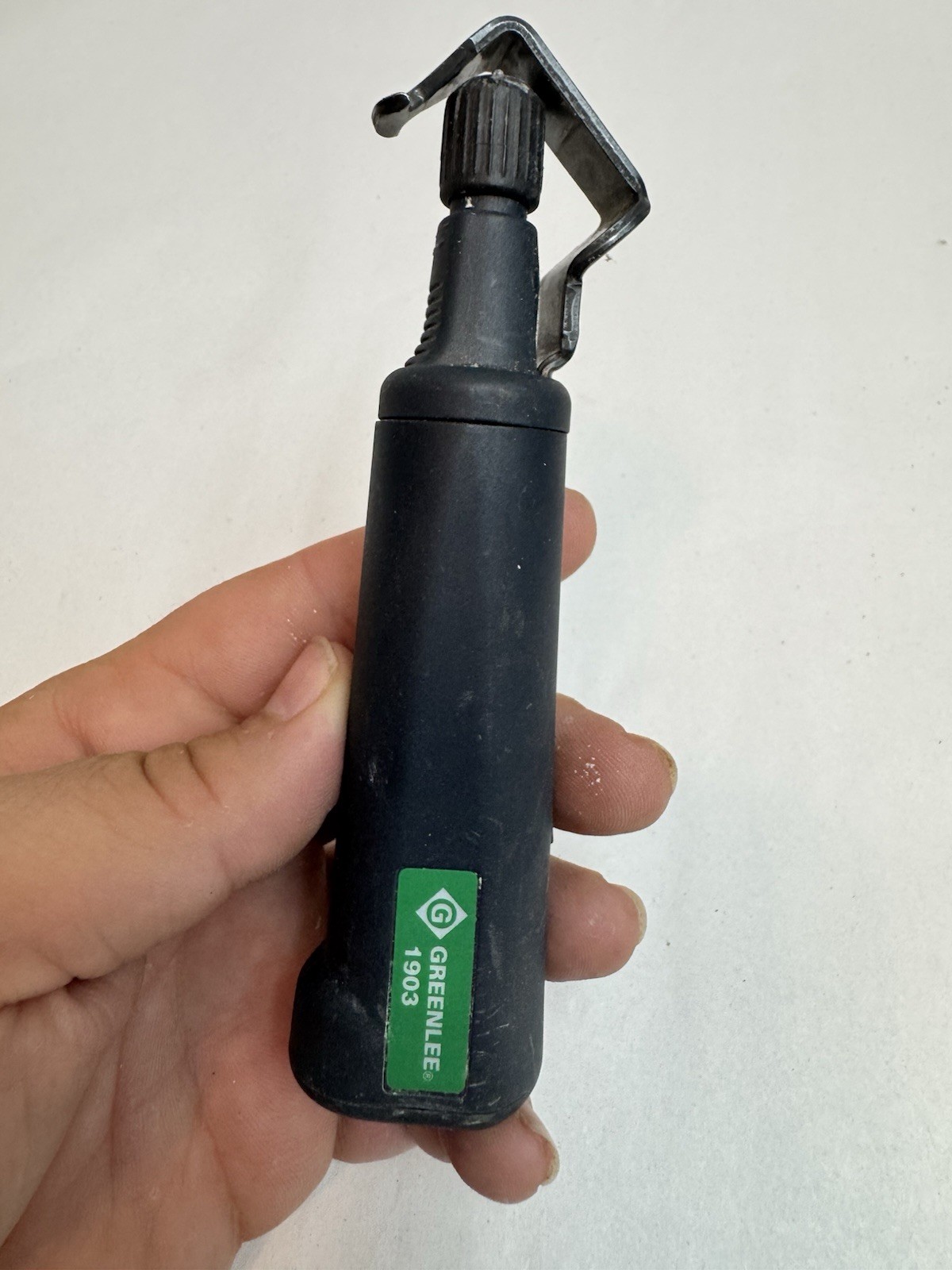 Greenlee 1903 Cable Stripper Steel Blade 4.5 mm Black Wire Copper