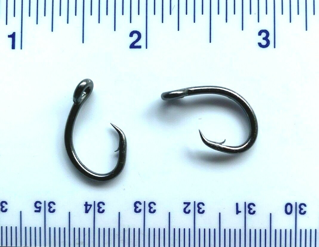 1000 GT 4X Strength L2004 Offset Black Nickel Circle Hooks size 2