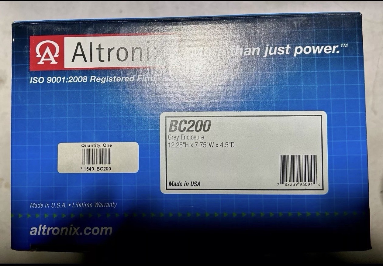 ALTRONIX BC200 Grey Enclosure
