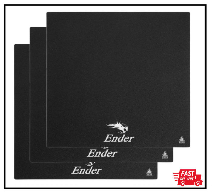 3pcs Creality Build Plate Square Heated Bed for Ender-3/Pro 3D Printer Flexible