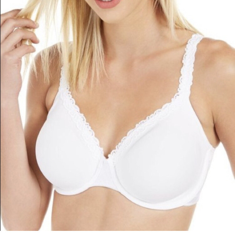 Bali Smoothing Bra Lightly Lined Back Smoothing Underwire Unlined 36DD