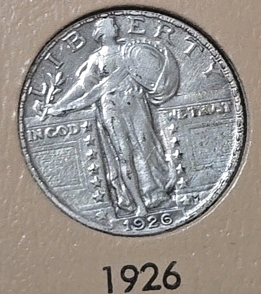 1926  25C Standing Liberty Quarter