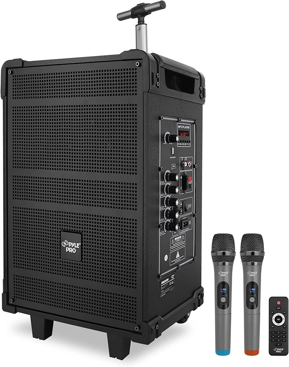 PylePro 10'' Portable Wireless Bluetooth Speaker System
