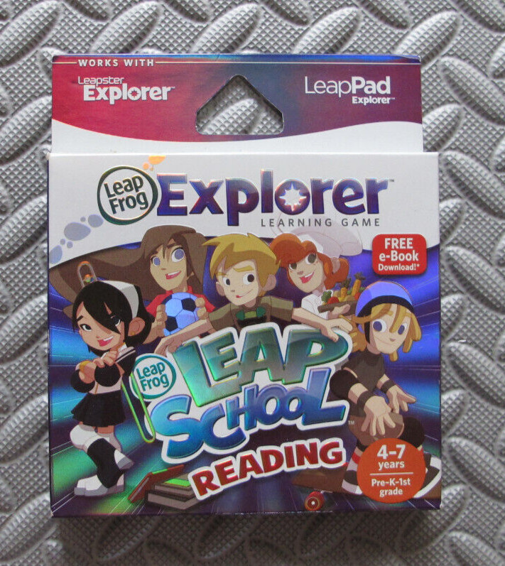 LeapFrog LeapSchool Reading Learning Game