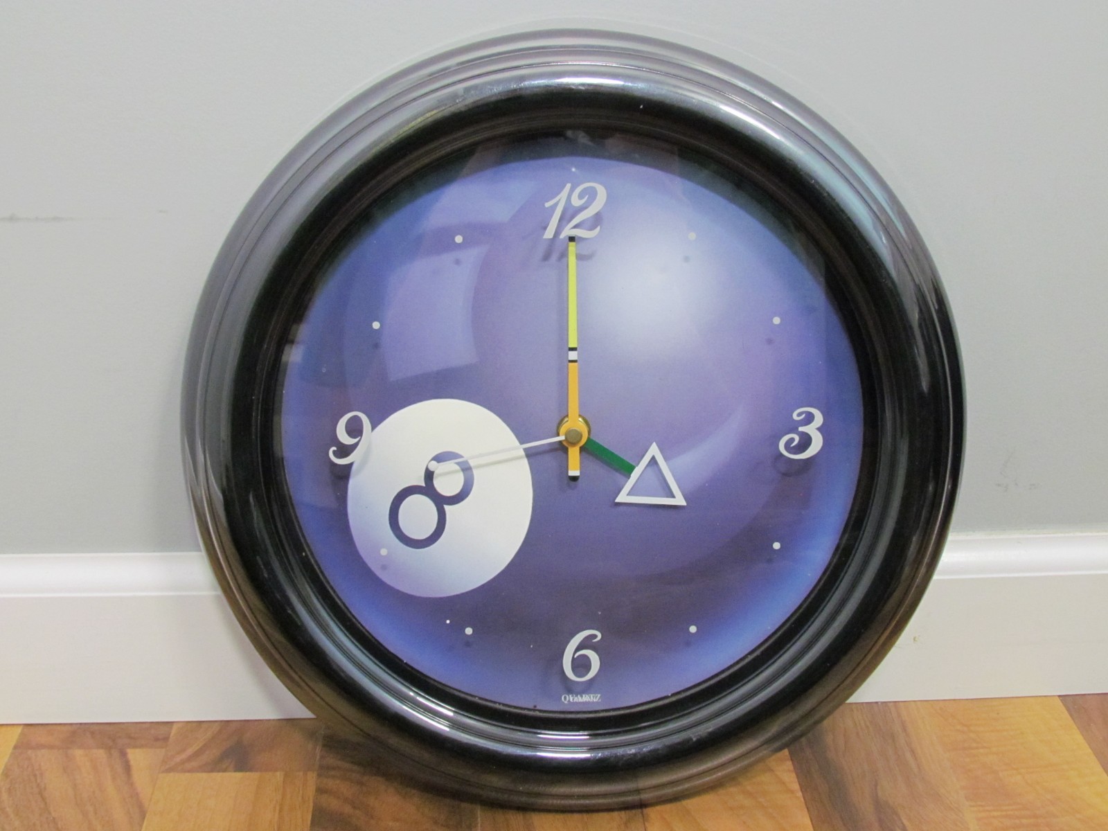 8-Ball Billiards/Pool Neon Clock
