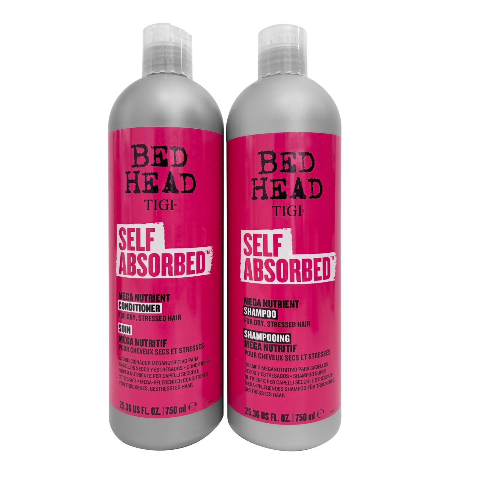 Bed Head Self Absorbed Shampoo & Conditioner Duo (2x 25.36 fl. oz)