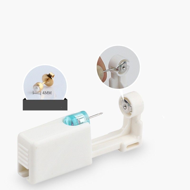 Piercing Gun Tool Machine -Disposable Safe Sterile Self Piercing Unit Stud Body