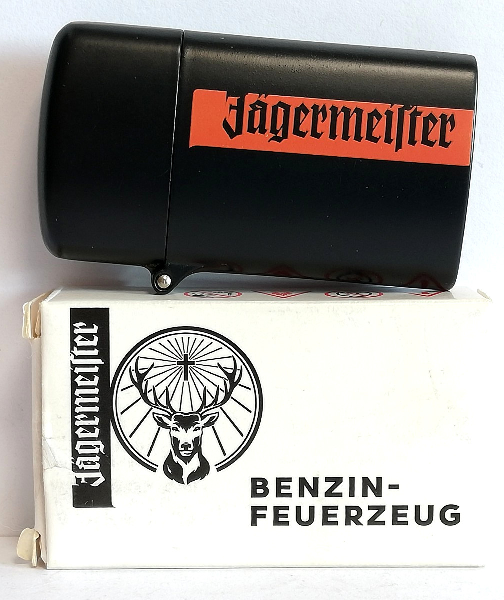 Jagermeister Collection Petrol Lighter. Manual/Box.
