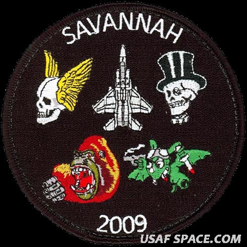 USAF 85th TEST & EVALUATION SQUADRON -SAVANNAH 2009- F-15 -ORIGINAL GAGGLE PATCH