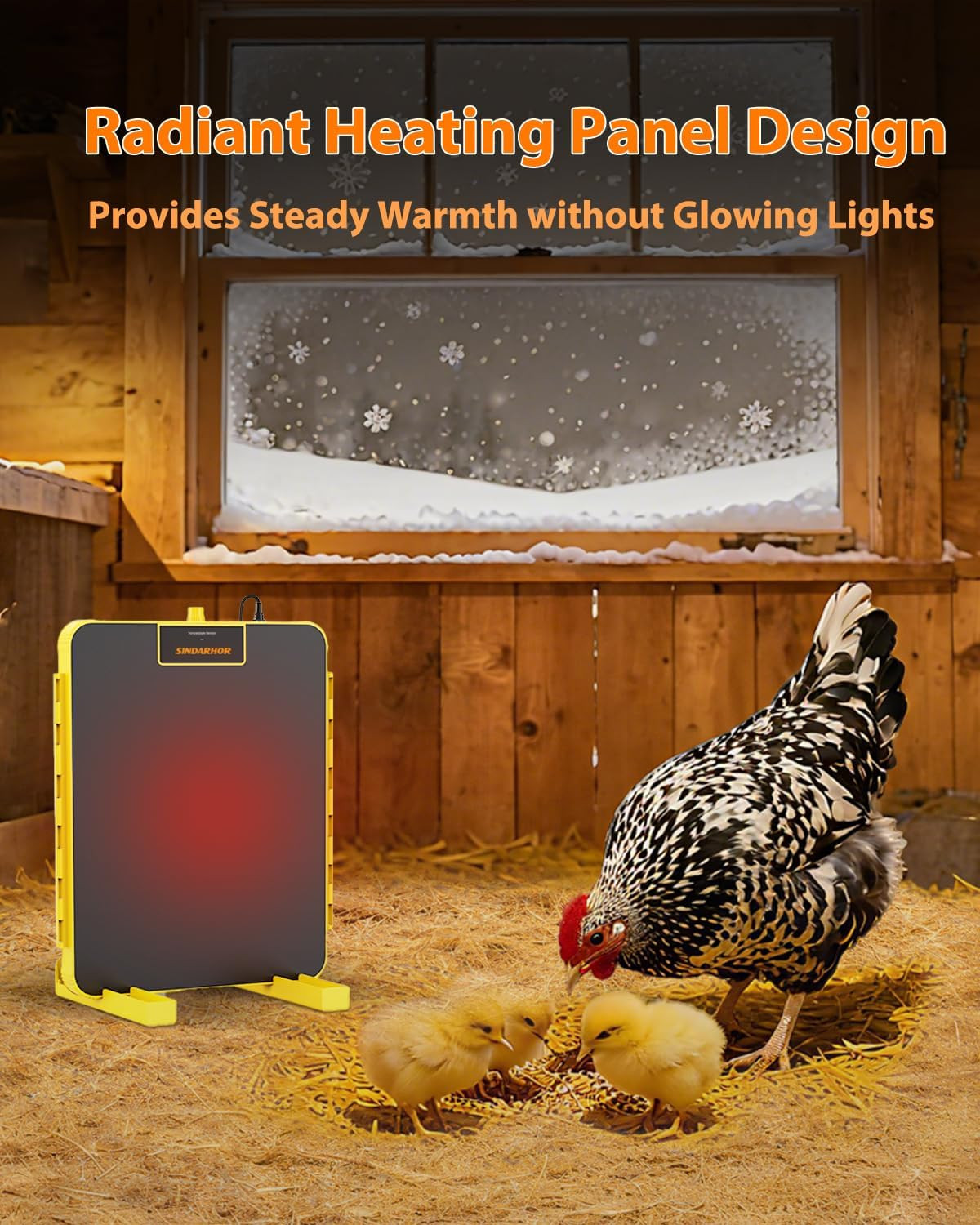 Brooder Plate for Chicks,Chicken Brooder Heater with Temperature Sensor – Radian