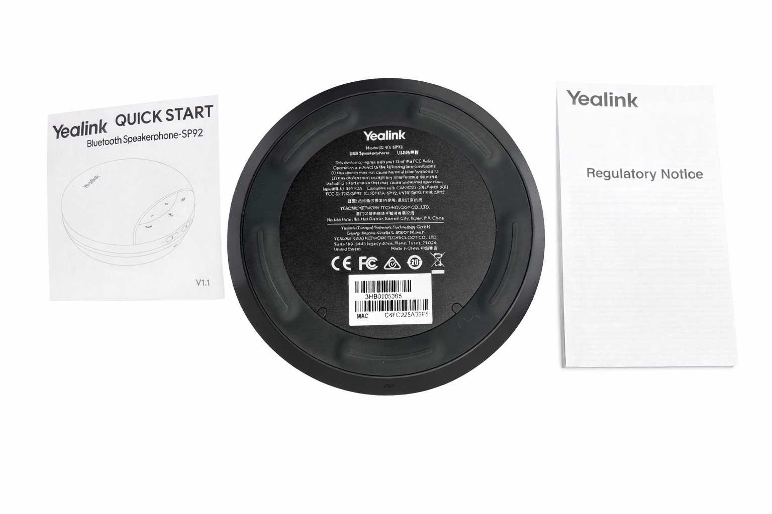 Yealink SP92 Bluetooth Speakerphone