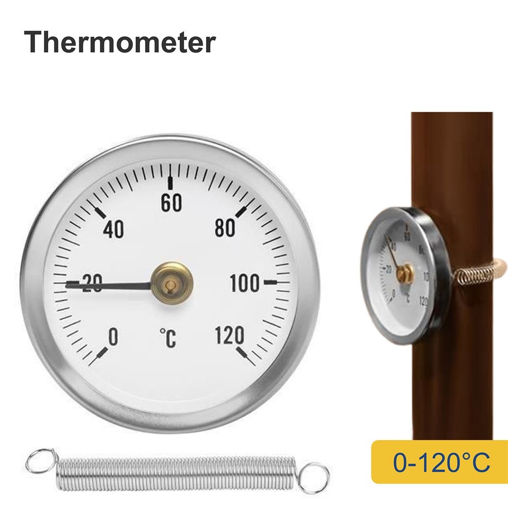 High Quality Pipe Thermometers Anlegethermometer Galvanized Steel Thermometer