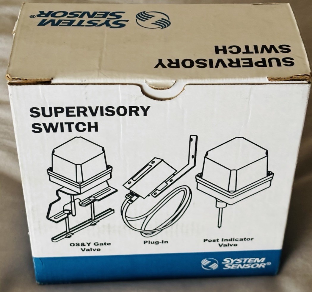 System Sensor PIBV2 Post Indicator Valve Fire Alarm Supervisory Switch