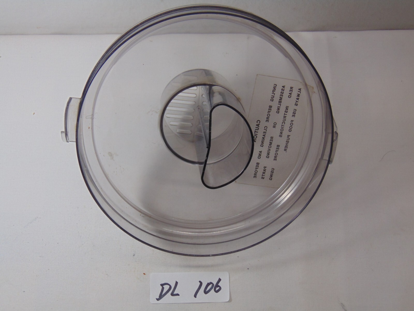 Tefal Juice Master Model 8310 Juicer Plastic Lid Replacement Part