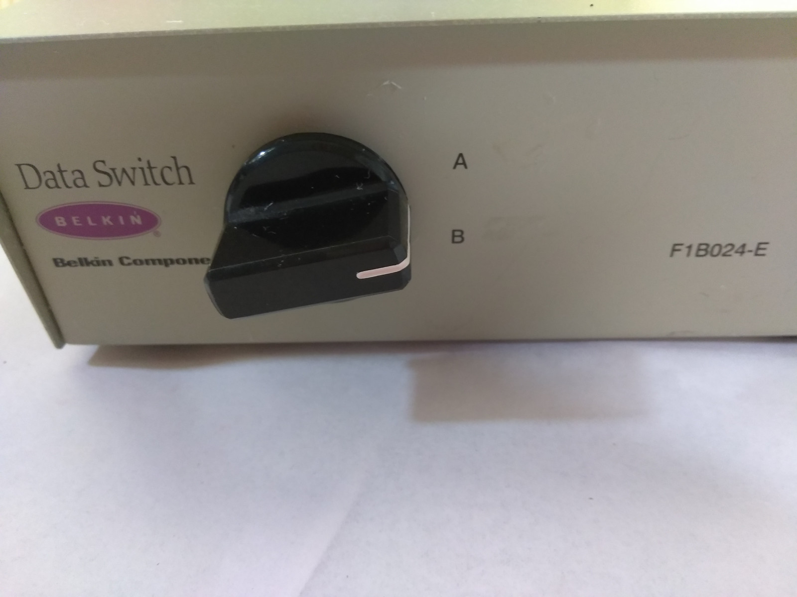 Belkin Rotary Data F1B024E 2-Ports External Switch TESTED