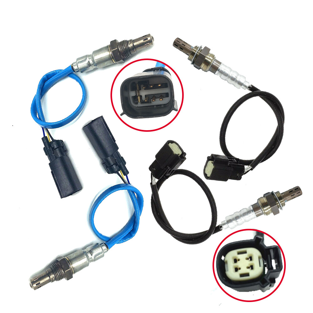 4PCS Oxygen Sensor Up+Downstream For 2013-2015 Ford Explorer Flex Taurus 3.5L V6