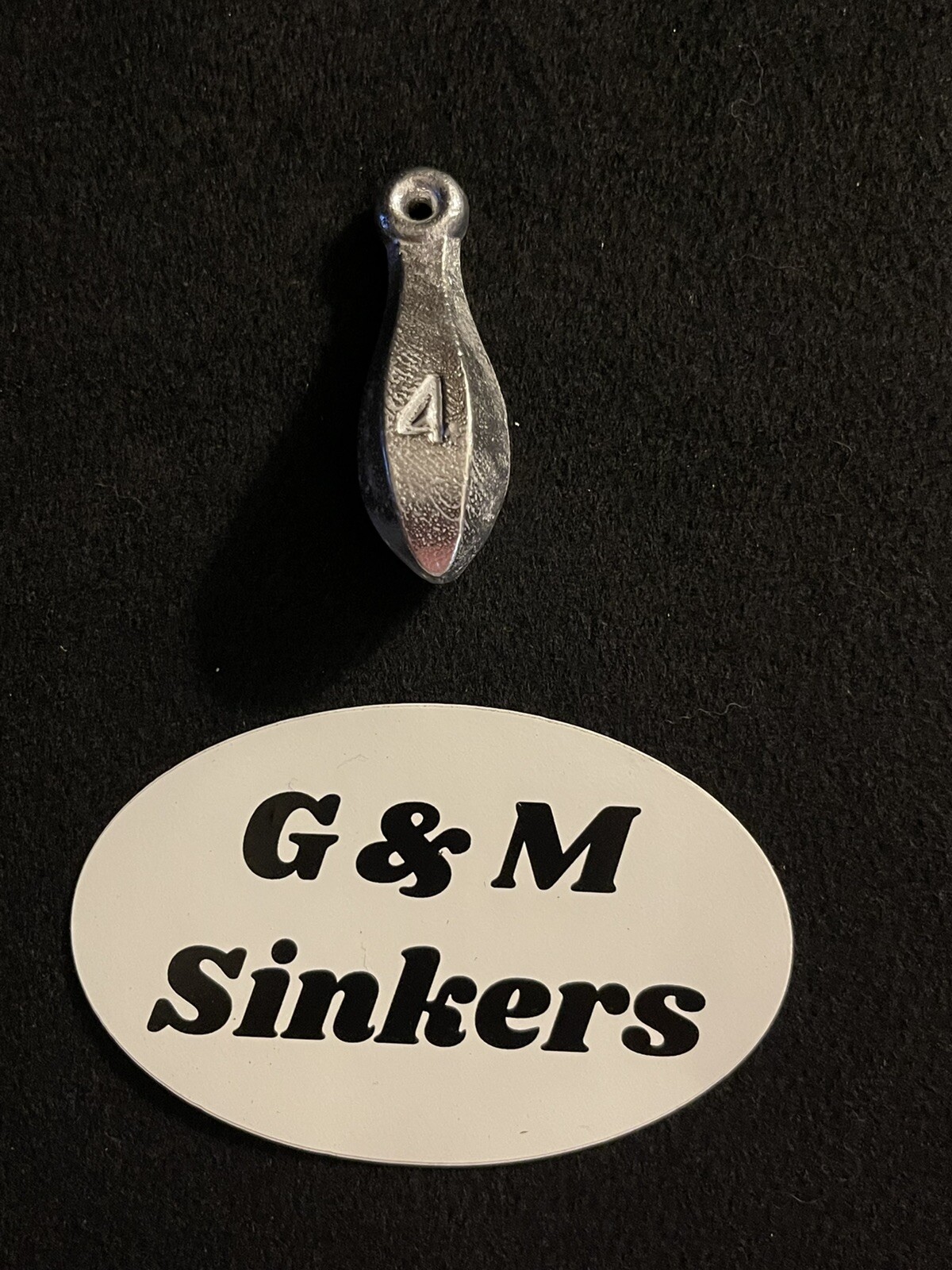 25 Bank Sinkers 4 oz hand made with top grade lead Fishing Weights USA
