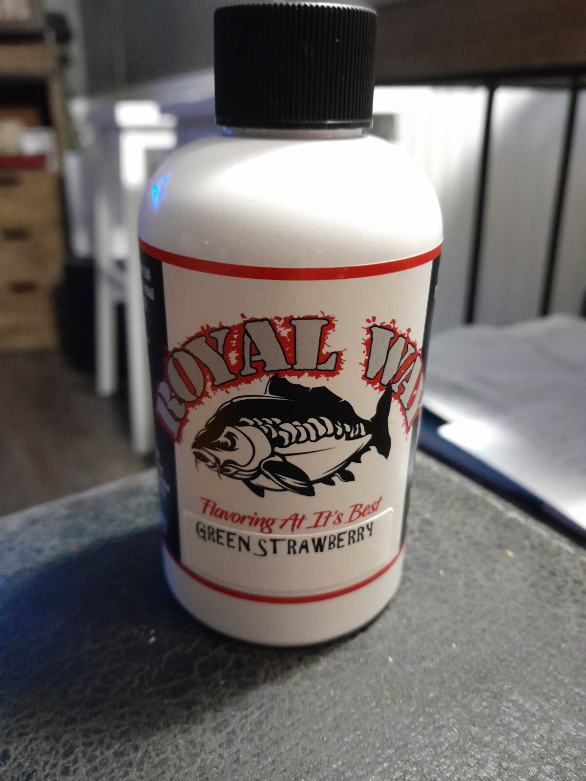 Carp Fishing, Carp Flavoring ,bait ,attractant Green Strawberry 6oz bottles