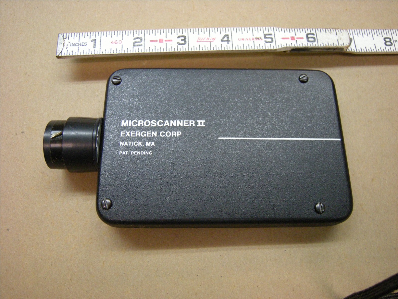 Vintage Exergen Microscanner II Handheld Infrared Thermometer w/Instructions