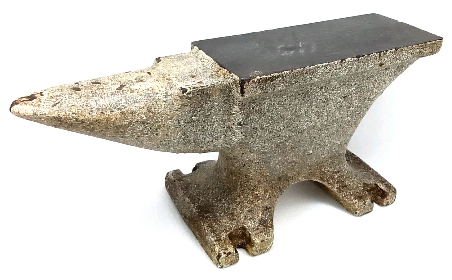 Antique Tool 1800s Blacksmith 7 Pound Gray Cast Iron Anvil