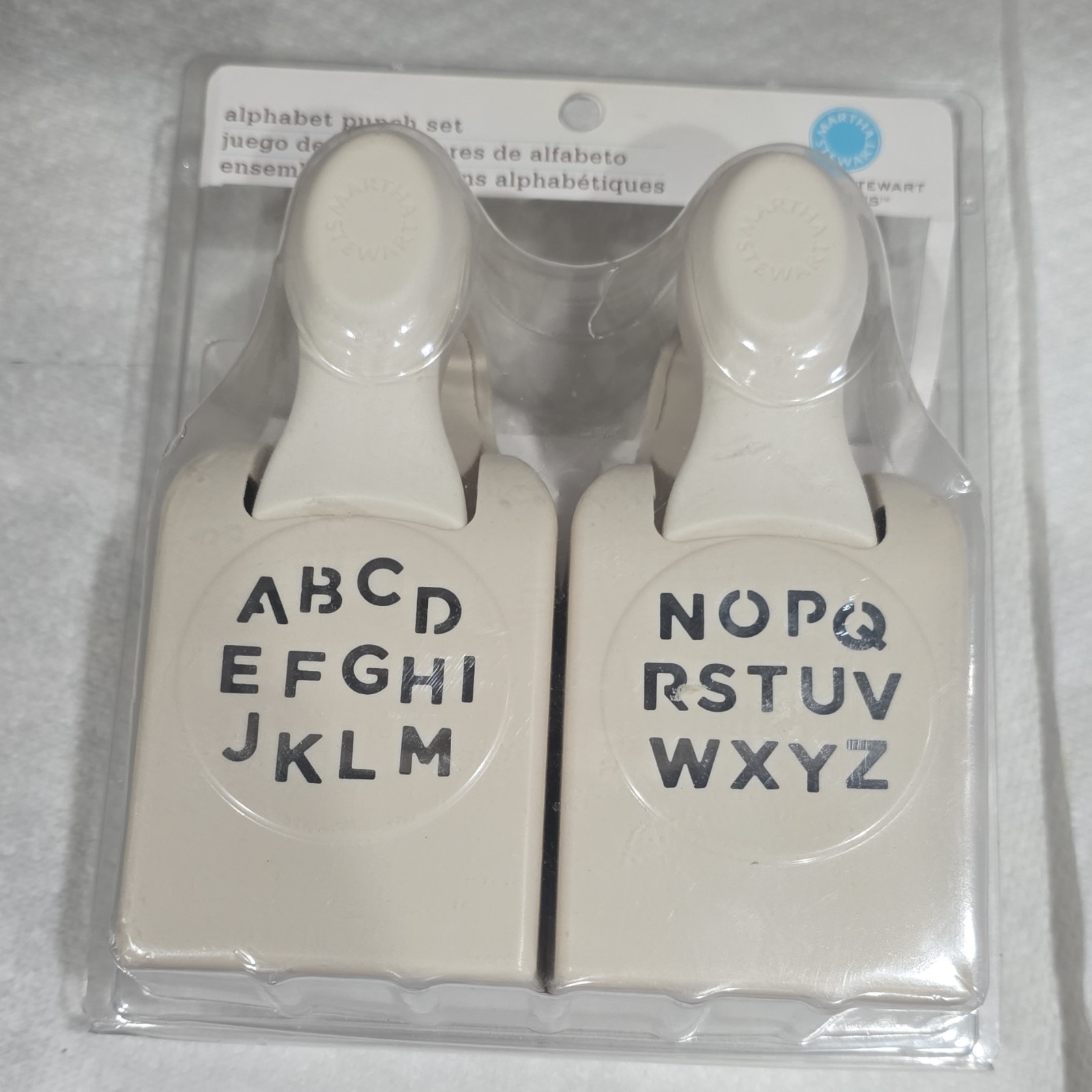 Martha Stewart Alphabet Punch Set Paper Punch Number & Letters Theme