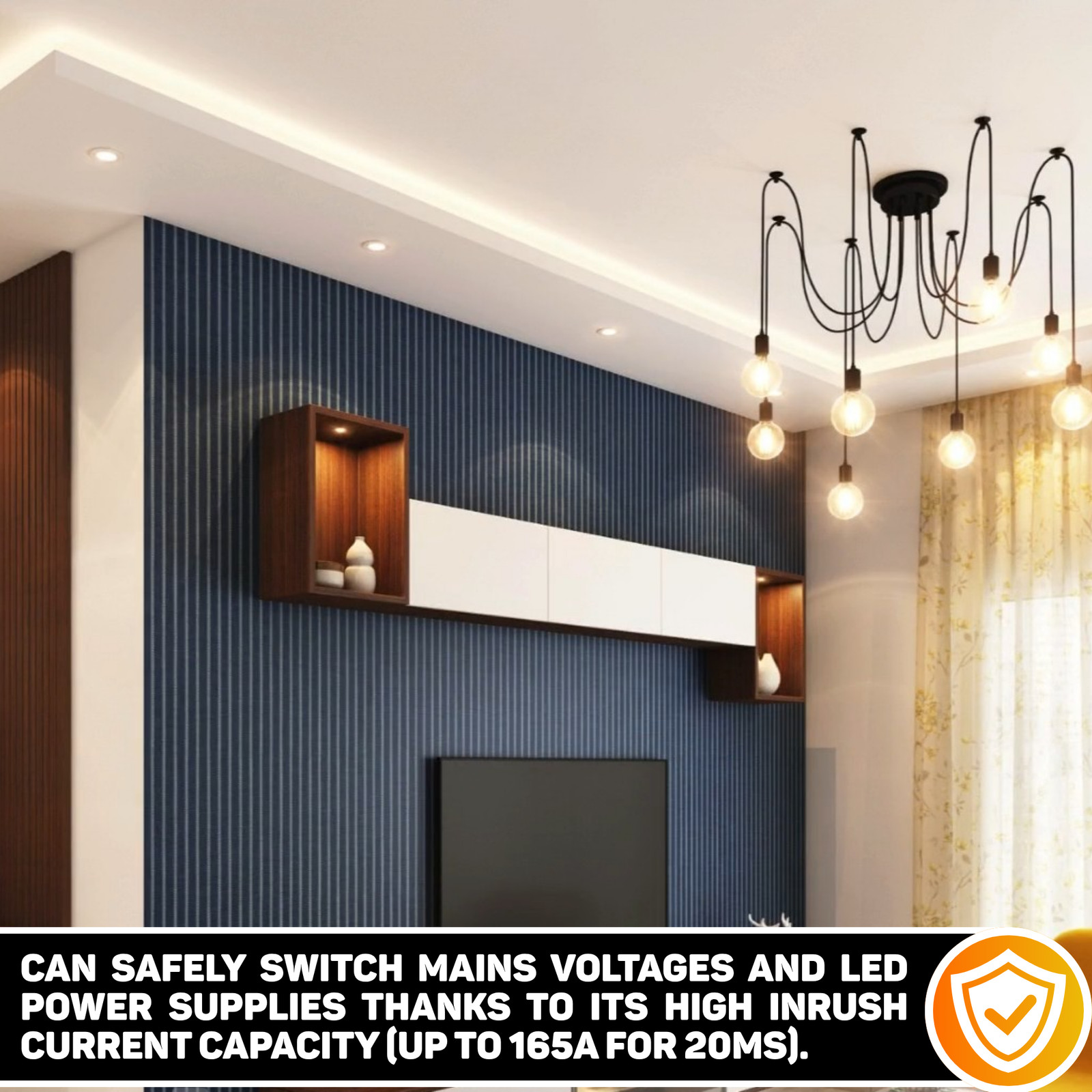 Casambi Smart Relay with Dual Switch