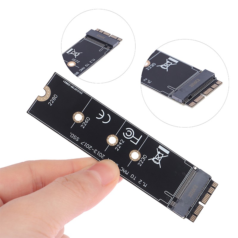M2 SSD Adapter M.2 PCIE NVME SSD Converter Card for Apple Macbook Air Pro