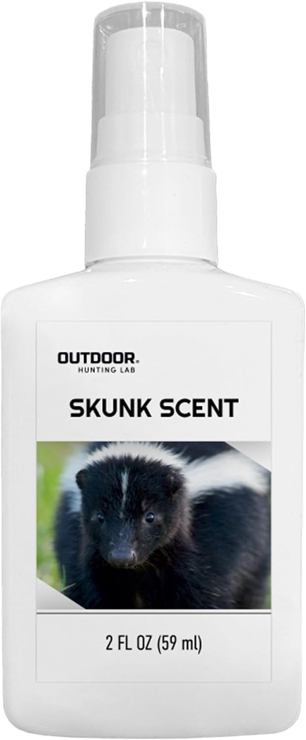 Skunk Scent Spray 2 oz - Real Cover for Deer Hunting Masks Human Around Your