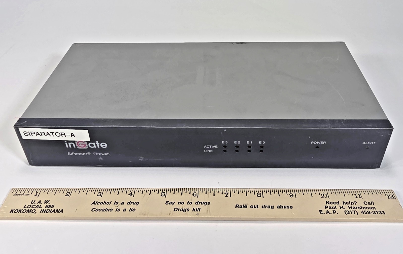 InGate SIParator Firewall 1210 CAD-0208-1210-IG VoIP SIP Security Appliance