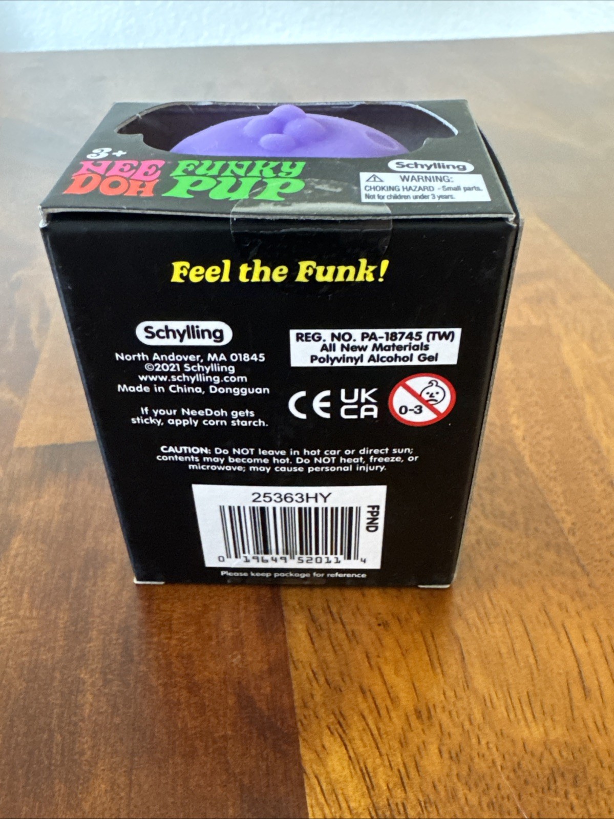 Nee Doh Funky Pup Purple- New