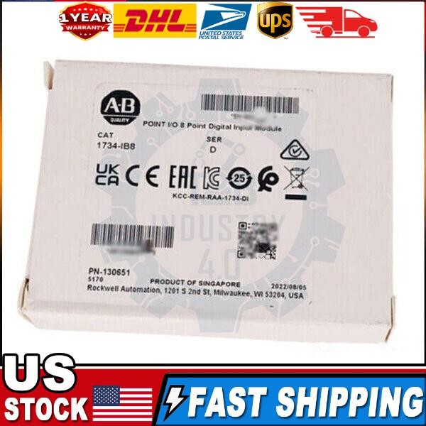 New Factory Sealed AB 1734-IB8 Allen-Bradley 8 Point Digital Input Module USA